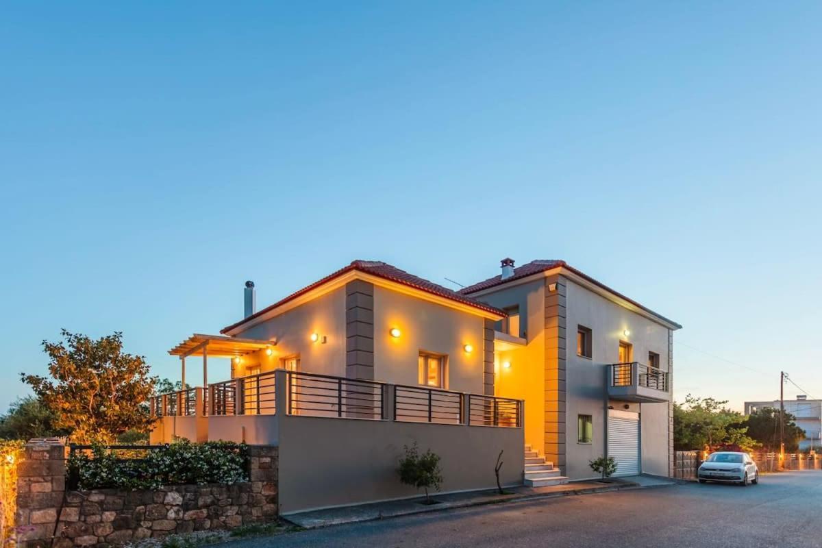 Navarino Captains Villa - Lux Private Pool Retreat Marathopoli Exteriér fotografie