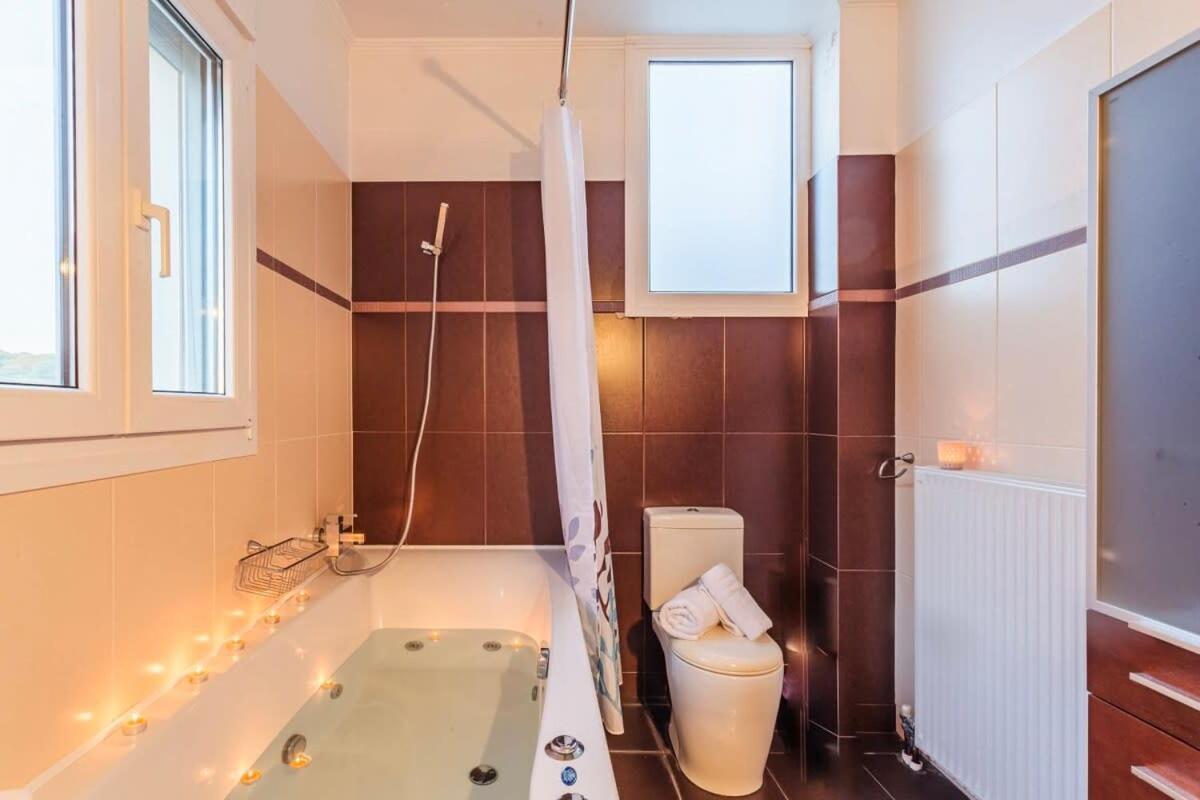 Navarino Captains Villa - Lux Private Pool Retreat Marathopoli Exteriér fotografie