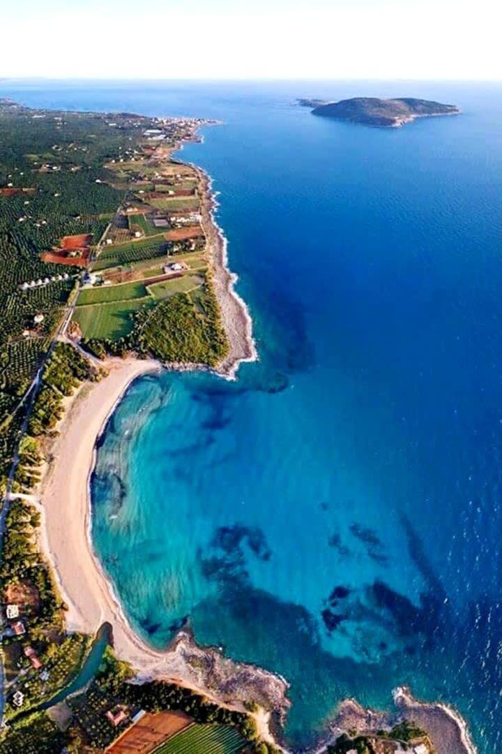 Navarino Captains Villa - Lux Private Pool Retreat Marathopoli Exteriér fotografie