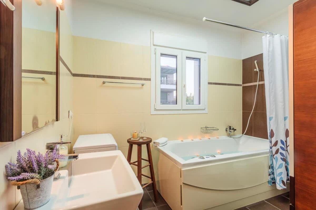 Navarino Captains Villa - Lux Private Pool Retreat Marathopoli Exteriér fotografie