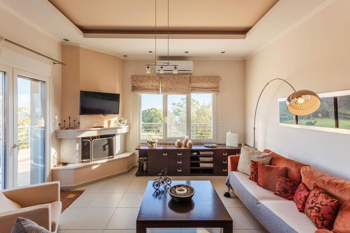 Navarino Captains Villa - Lux Private Pool Retreat Marathopoli Exteriér fotografie