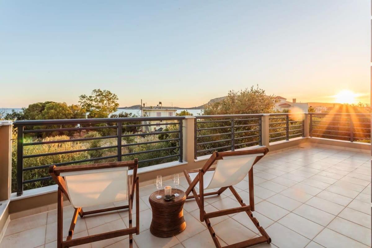 Navarino Captains Villa - Lux Private Pool Retreat Marathopoli Exteriér fotografie
