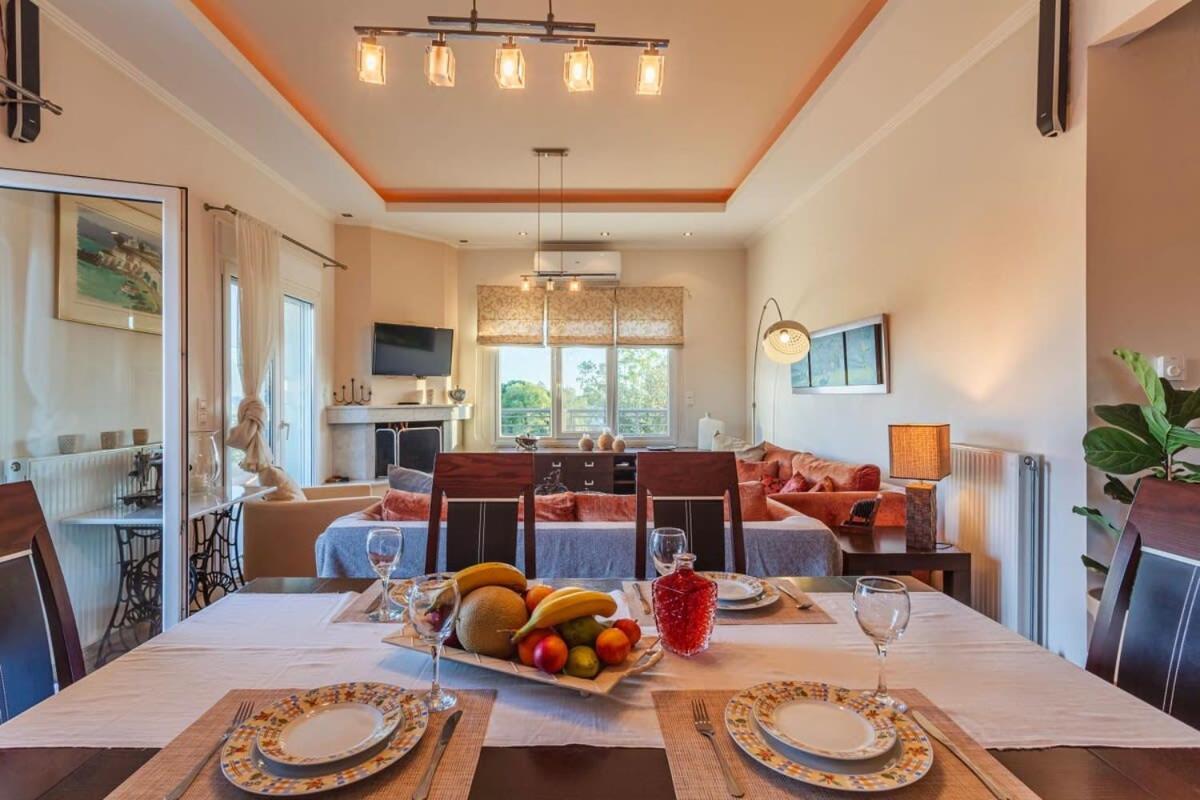Navarino Captains Villa - Lux Private Pool Retreat Marathopoli Exteriér fotografie