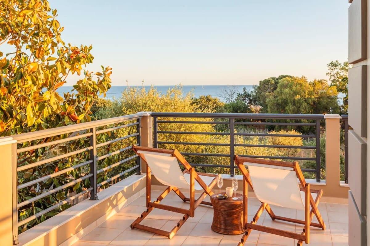 Navarino Captains Villa - Lux Private Pool Retreat Marathopoli Exteriér fotografie