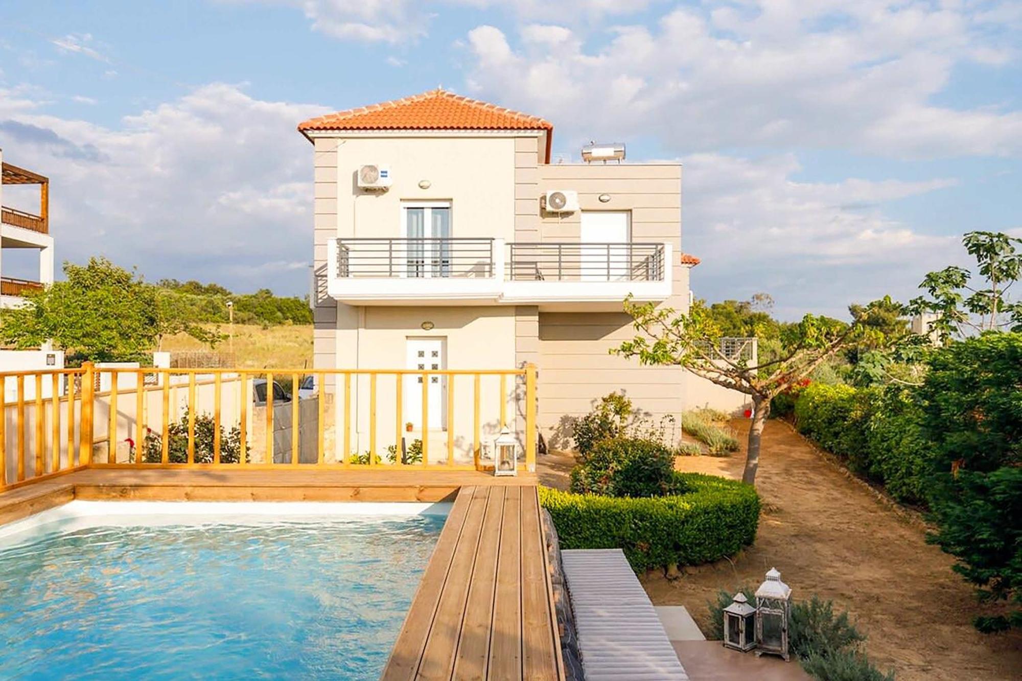 Navarino Captains Villa - Lux Private Pool Retreat Marathopoli Exteriér fotografie